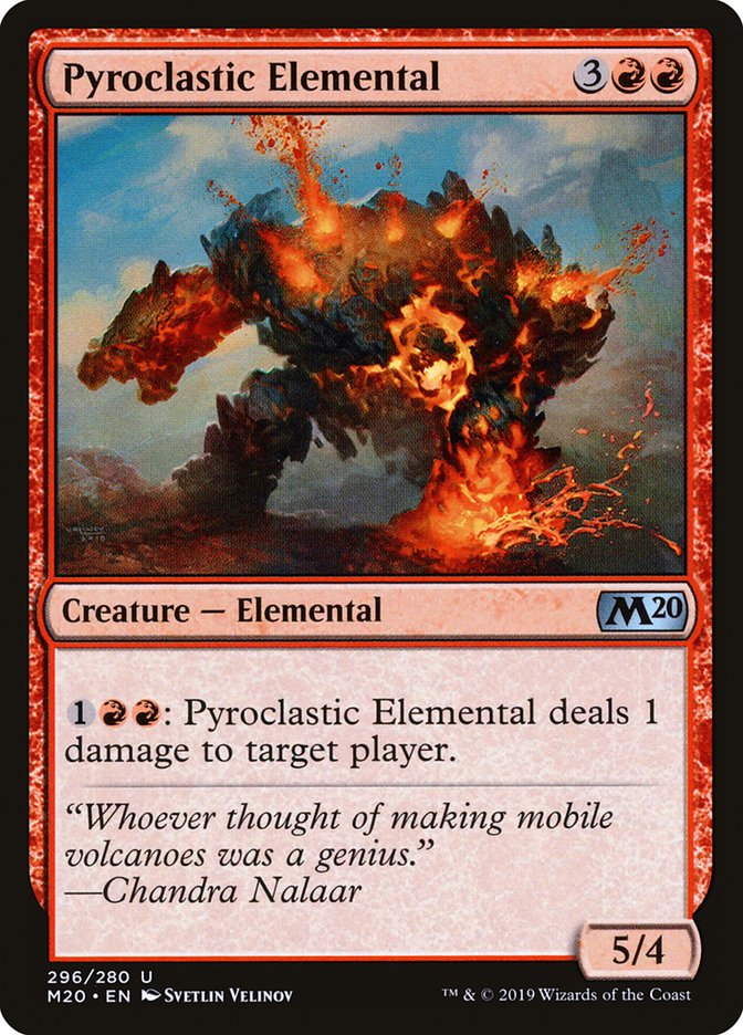 Pyroclastic Elemental [Core Set 2020] | Fandemonia Ltd