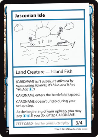 Jasconian Isle (2021 Edition) [Mystery Booster Playtest Cards] | Fandemonia Ltd