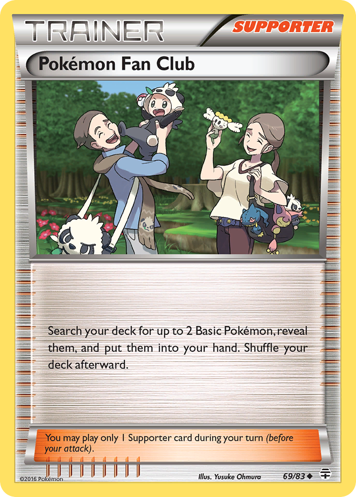 Pokemon Fan Club (69/83) [XY: Generations] | Fandemonia Ltd