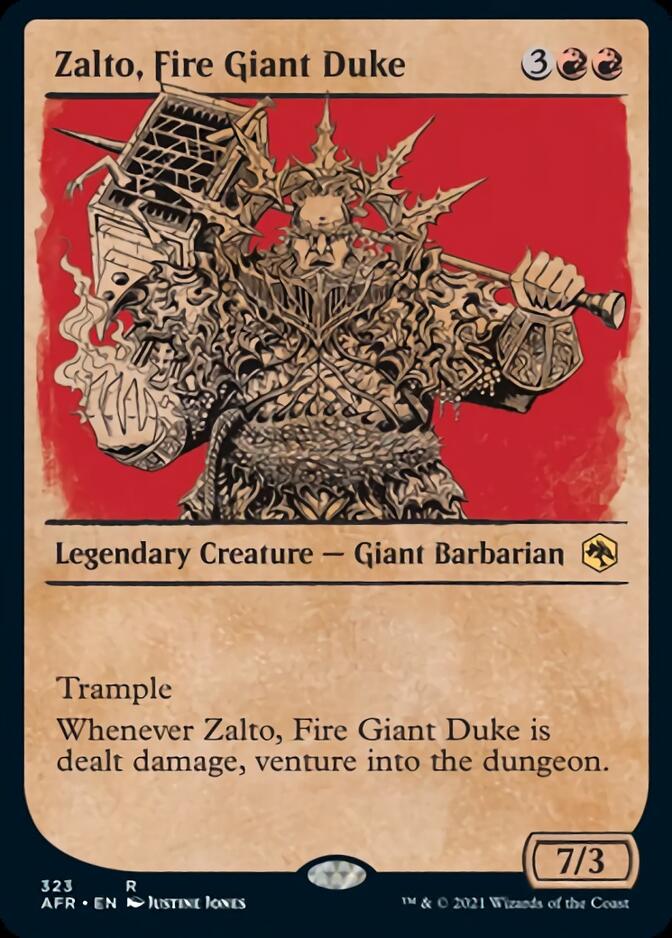 Zalto, Fire Giant Duke (Showcase) [Dungeons & Dragons: Adventures in the Forgotten Realms] | Fandemonia Ltd