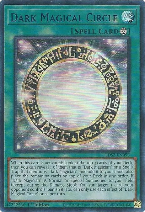 Dark Magical Circle (Blue) [LDS3-EN093] Ultra Rare | Fandemonia Ltd