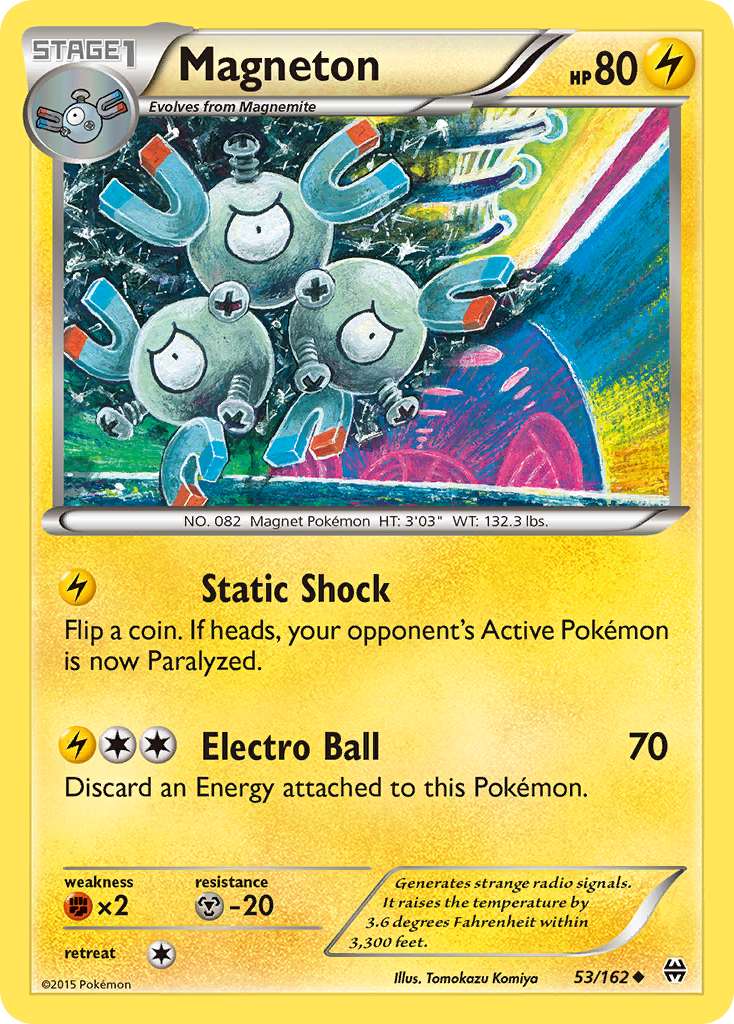 Magneton (53/162) [XY: BREAKthrough] | Fandemonia Ltd