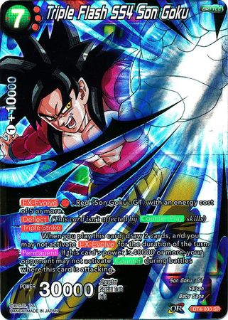 Triple Flash SS4 Son Goku [BT4-003] | Fandemonia Ltd