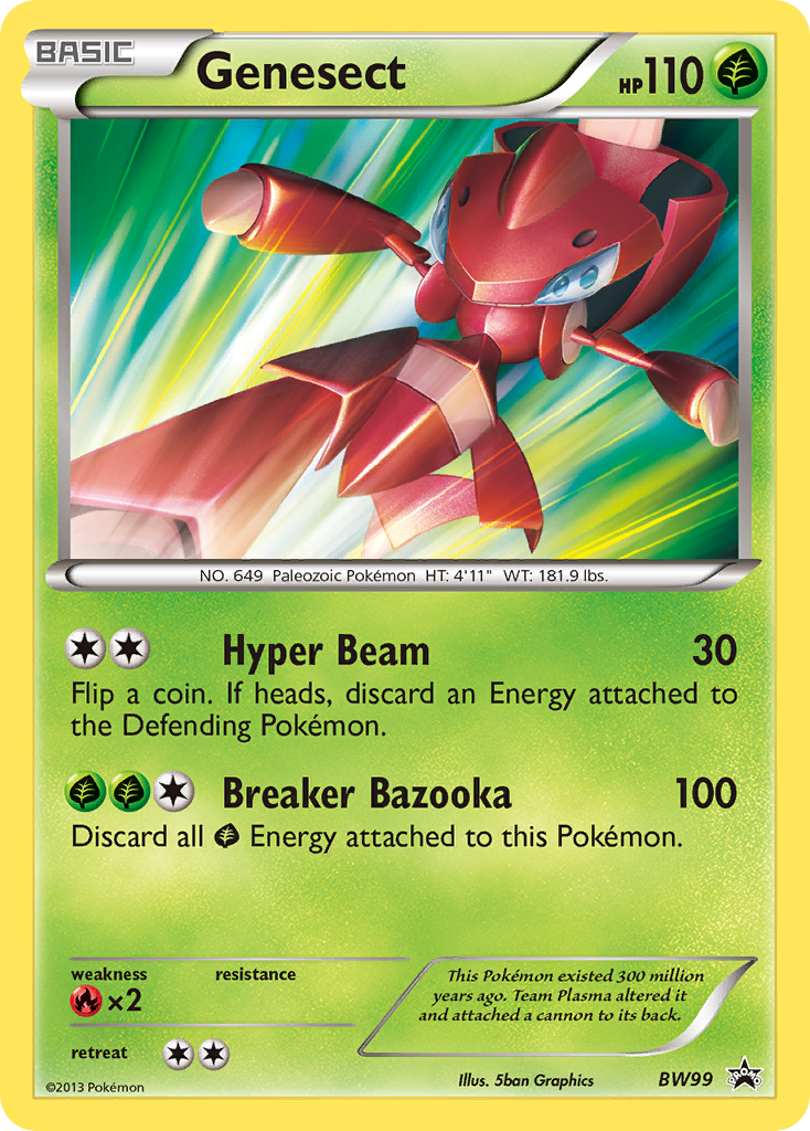 Genesect (BW99) [Black & White: Black Star Promos] | Fandemonia Ltd