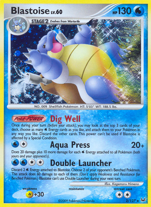 Blastoise (2/127) [Platinum: Base Set] | Fandemonia Ltd