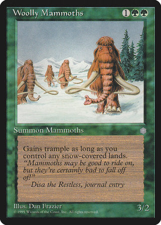 Woolly Mammoths [Ice Age] | Fandemonia Ltd