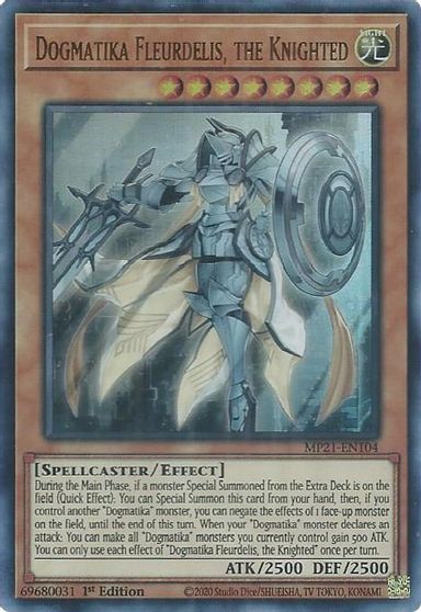 Dogmatika Fleurdelis, the Knighted [MP21-EN104] Ultra Rare | Fandemonia Ltd