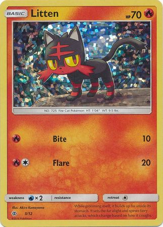 Litten (3/12) [McDonald's Promos: 2017 Collection] | Fandemonia Ltd