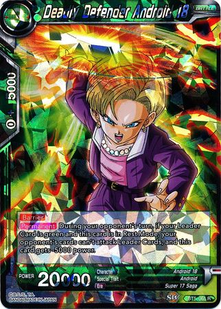 Deadly Defender Android 18 (BT5-065) [Miraculous Revival] | Fandemonia Ltd