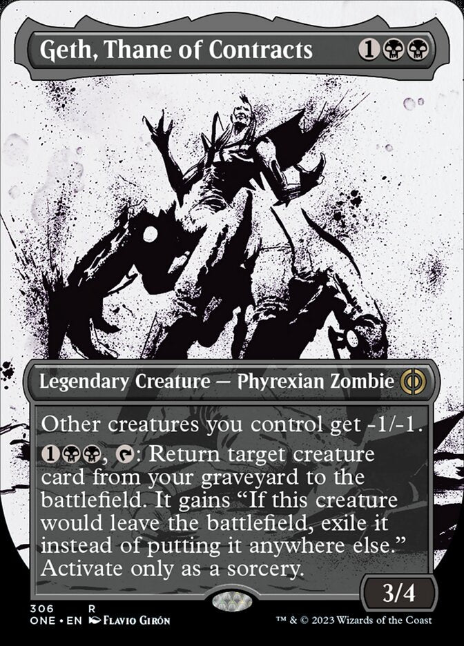 Geth, Thane of Contracts (Borderless Ichor) [Phyrexia: All Will Be One] | Fandemonia Ltd