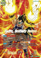 Raditz // Raditz, Brotherly Revival (Gold Stamped) (P-338) [Saiyan Showdown Prerelease Promos] | Fandemonia Ltd