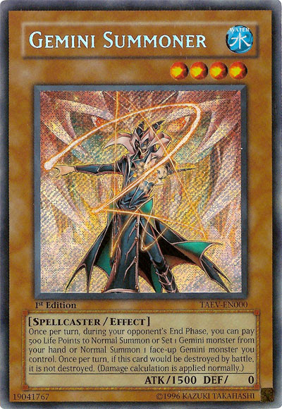 Gemini Summoner [TAEV-EN000] Secret Rare | Fandemonia Ltd