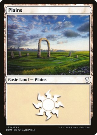 Plains (253) [Dominaria] | Fandemonia Ltd