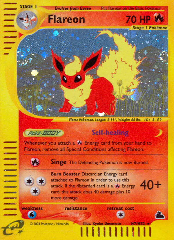 Flareon (H7/H32) [Skyridge] | Fandemonia Ltd