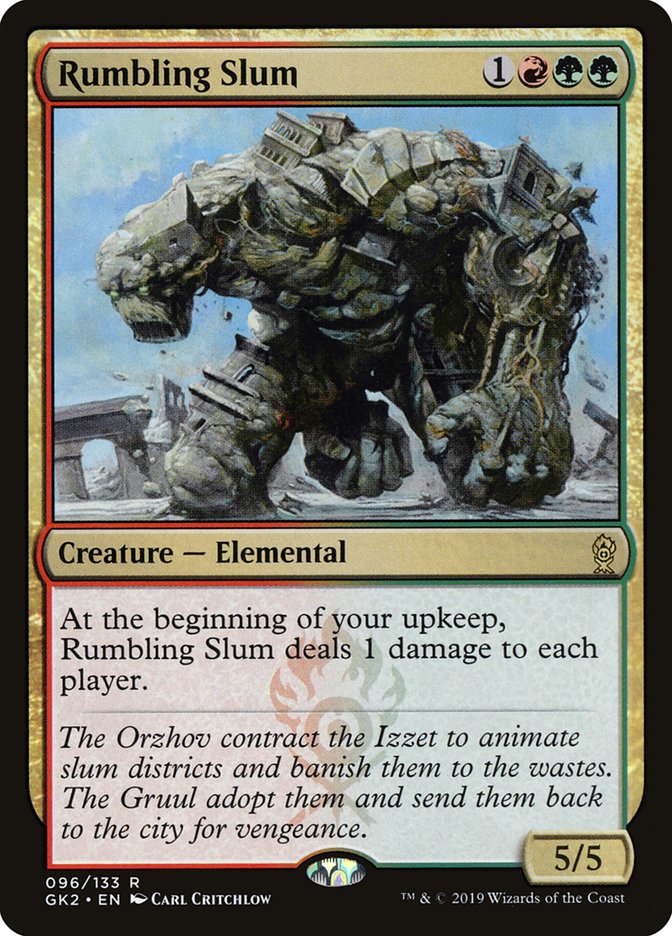 Rumbling Slum [Ravnica Allegiance Guild Kit] | Fandemonia Ltd