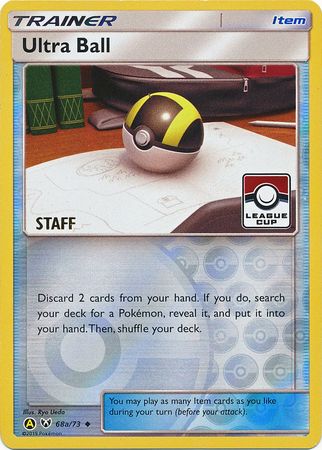 Ultra Ball (68a/73) (League Promo Staff) [Sun & Moon: Shining Legends] | Fandemonia Ltd