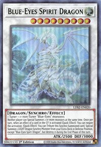 Blue-Eyes Spirit Dragon (Green) [LDS2-EN020] Ultra Rare | Fandemonia Ltd