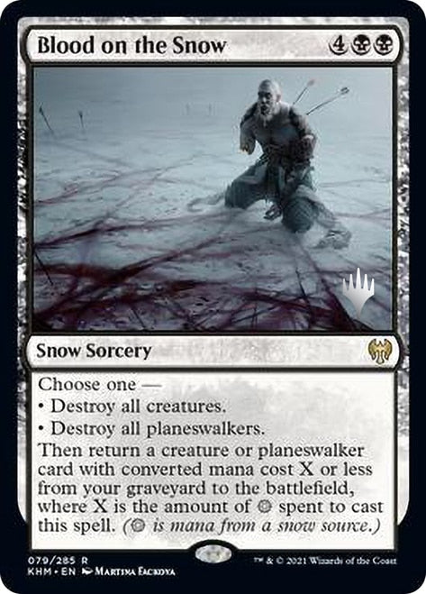 Blood on the Snow [Kaldheim Promo Pack] | Fandemonia Ltd