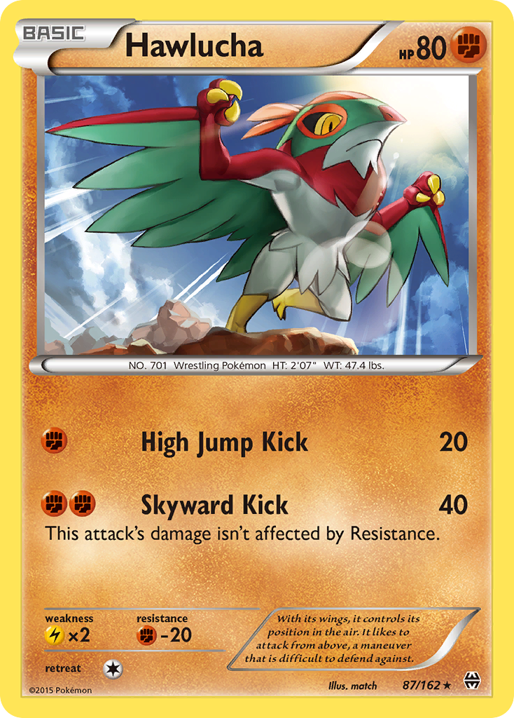 Hawlucha (87/162) [XY: BREAKthrough] | Fandemonia Ltd