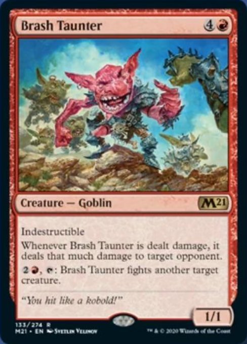 Brash Taunter [Core Set 2021] | Fandemonia Ltd