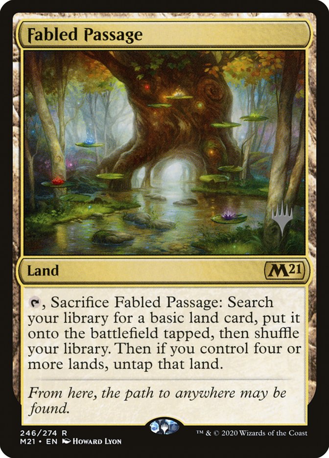 Fabled Passage (Promo Pack) [Core Set 2021 Promos] | Fandemonia Ltd