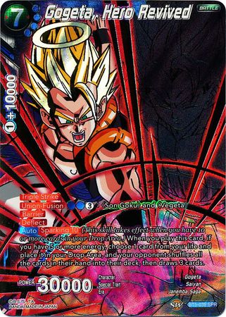 Gogeta, Hero Revived (SPR) (BT5-038) [Miraculous Revival] | Fandemonia Ltd