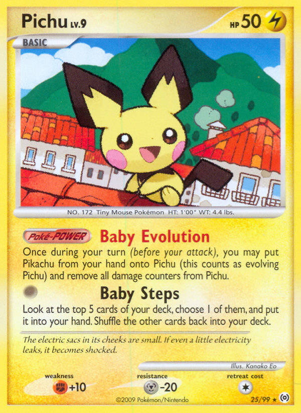 Pichu (25/99) [Platinum: Arceus] | Fandemonia Ltd