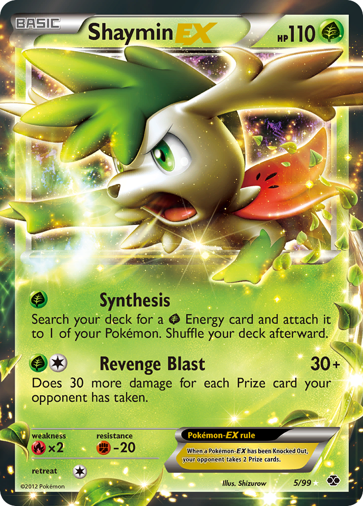 Shaymin EX (5/99) [Black & White: Next Destinies] | Fandemonia Ltd