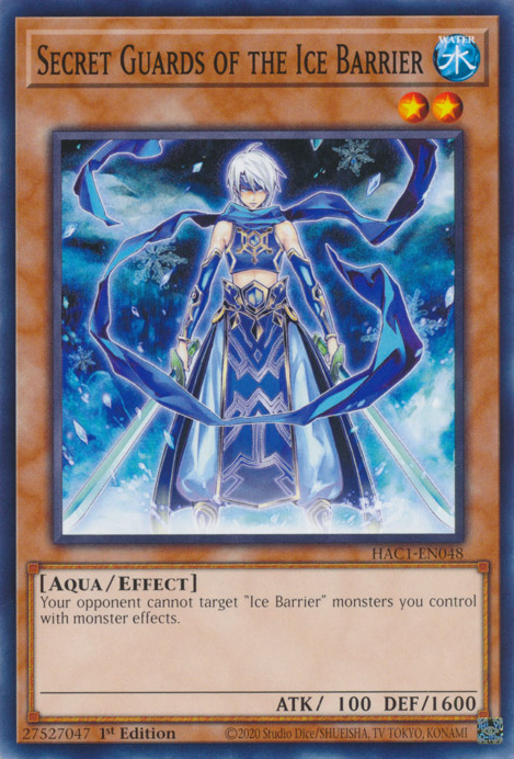 Secret Guards of the Ice Barrier [HAC1-EN048] Common | Fandemonia Ltd