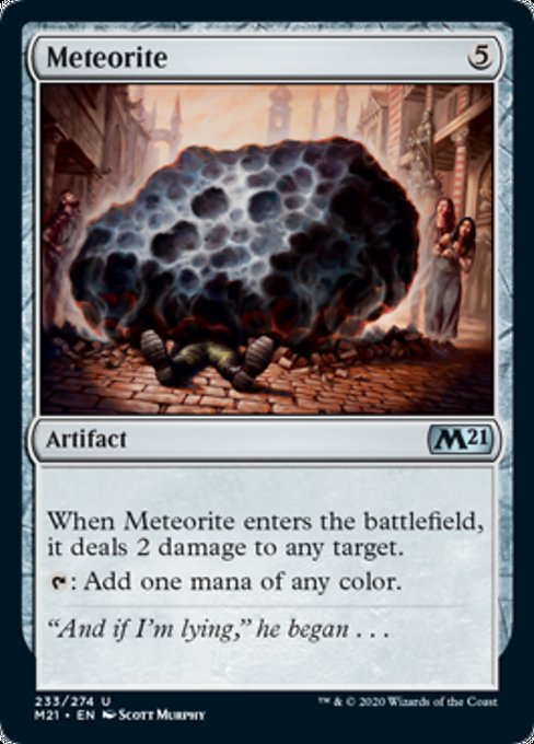 Meteorite [Core Set 2021] | Fandemonia Ltd