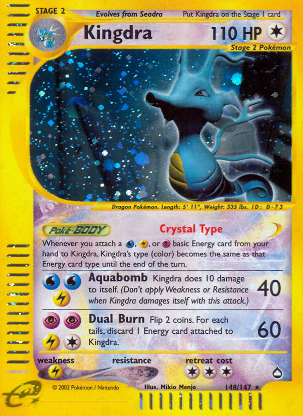 Kingdra (148/147) [Aquapolis] | Fandemonia Ltd