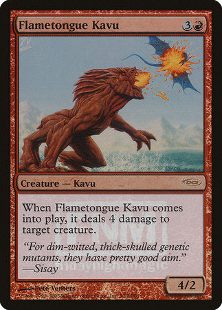 Flametongue Kavu [Friday Night Magic 2005] | Fandemonia Ltd