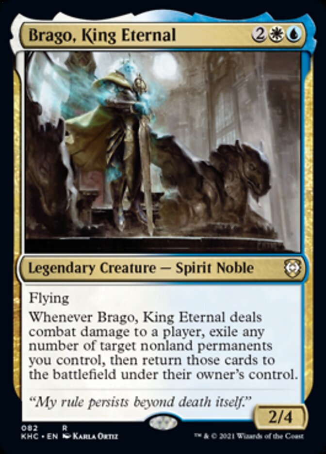 Brago, King Eternal [Kaldheim Commander] | Fandemonia Ltd