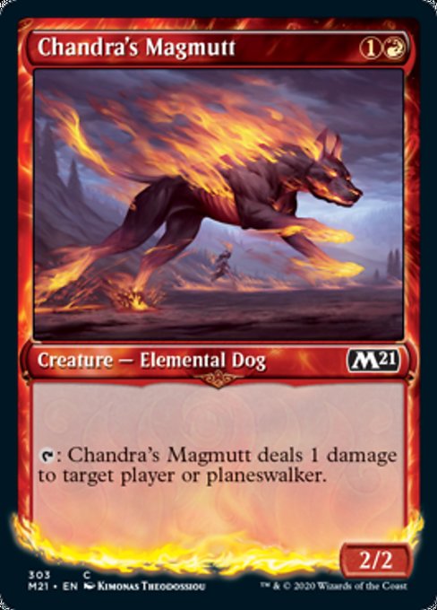 Chandra's Magmutt (Showcase) [Core Set 2021] | Fandemonia Ltd