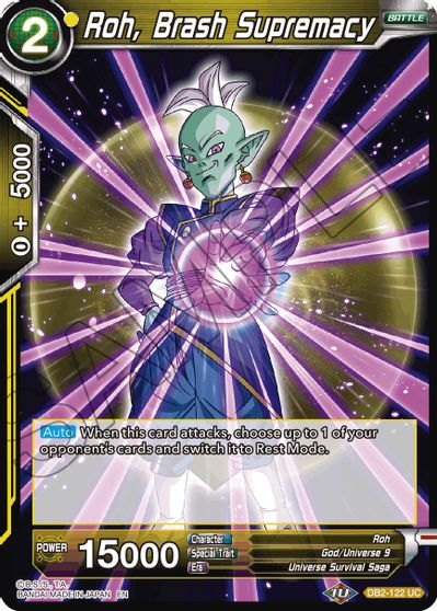 Roh, Brash Supremacy (Reprint) (DB2-122) [Battle Evolution Booster] | Fandemonia Ltd