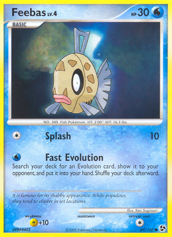 Feebas (67/106) [Diamond & Pearl: Great Encounters] | Fandemonia Ltd