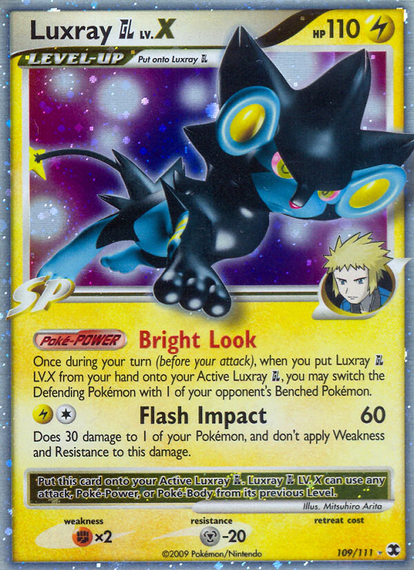 Luxray GL LV.X (109/111) [Platinum: Rising Rivals] | Fandemonia Ltd