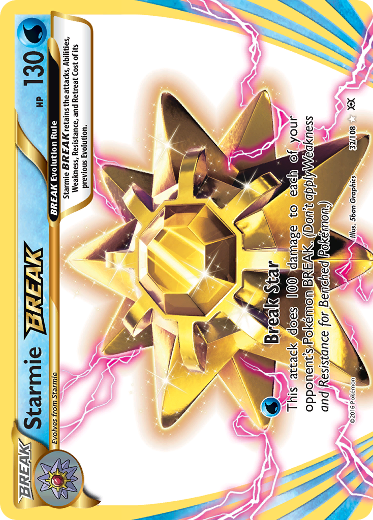 Starmie BREAK (32/108) [XY: Evolutions] | Fandemonia Ltd