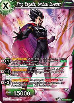 King Vegeta, Umbral Invader (Uncommon) [BT13-064] | Fandemonia Ltd