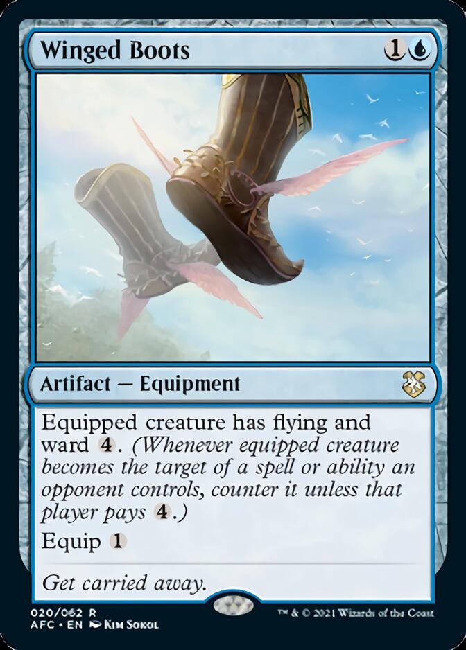 Winged Boots [Dungeons & Dragons: Adventures in the Forgotten Realms Commander] | Fandemonia Ltd