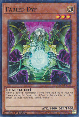 Fabled Dyf (Duel Terminal) [HAC1-EN133] Parallel Rare | Fandemonia Ltd