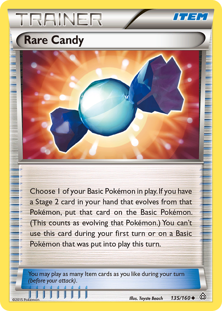 Rare Candy (135/160) [XY: Primal Clash] | Fandemonia Ltd