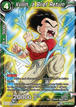 Krillin, a Brief Return (BT14-066) [Cross Spirits] | Fandemonia Ltd