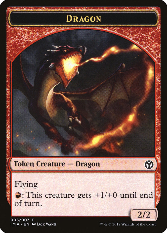 Dragon (005/007) [Iconic Masters Tokens] | Fandemonia Ltd