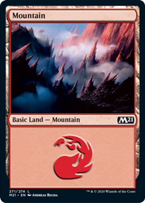 Mountain (271) [Core Set 2021] | Fandemonia Ltd