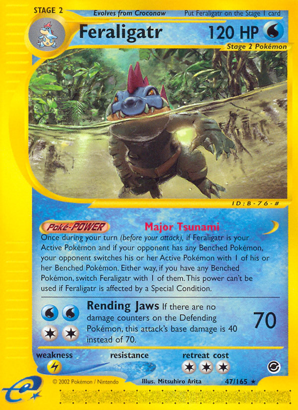 Feraligatr (47/165) [Expedition: Base Set] | Fandemonia Ltd