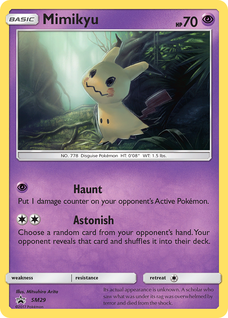 Mimikyu (SM29) [Sun & Moon: Black Star Promos] | Fandemonia Ltd