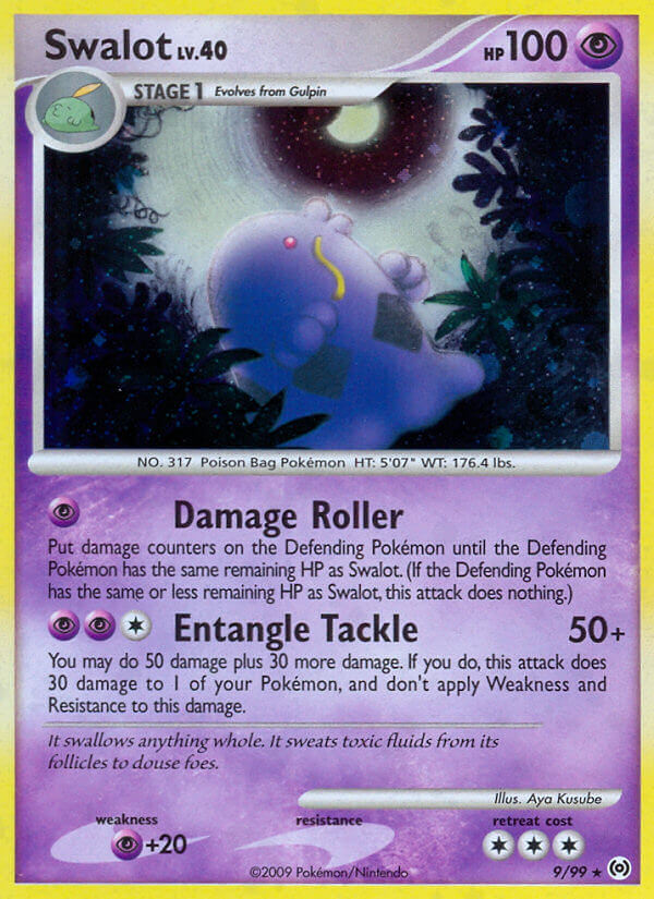 Swalot (9/99) (Theme Deck Exclusive) [Platinum: Arceus] | Fandemonia Ltd