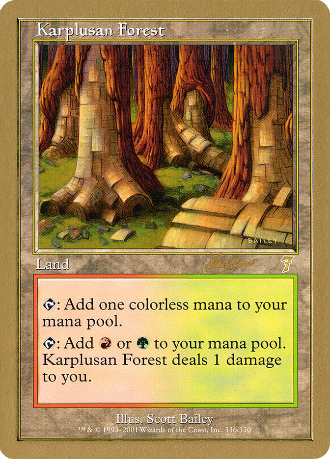 Karplusan Forest (Sim Han How) [World Championship Decks 2002] | Fandemonia Ltd