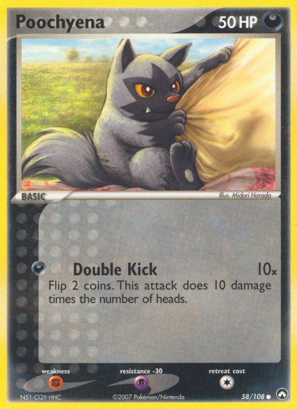 Poochyena (58/108) [EX: Power Keepers] | Fandemonia Ltd